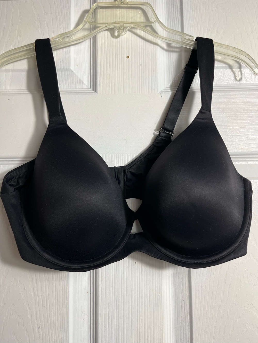 Ambrielle Smooth Black Bra - 38DD